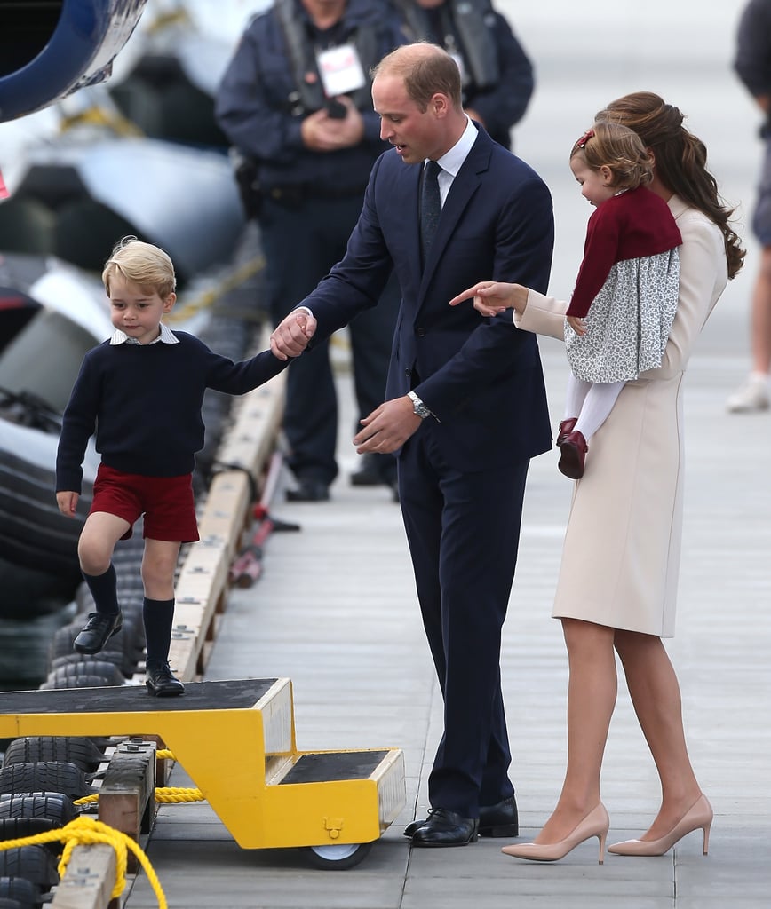The British Royal Family Leaving Canada Pictures 2016
