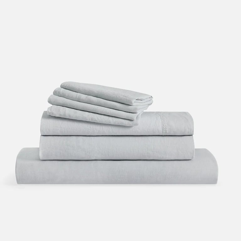 For Warm or Cold Months: Brooklinen Linen Hardcore Sheet Bundle