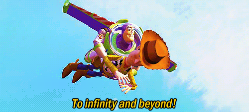 When Woody finally embraces "beyond."
