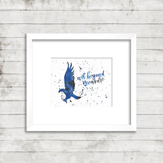 Ravenclaw "Wit Beyond Measure" Print