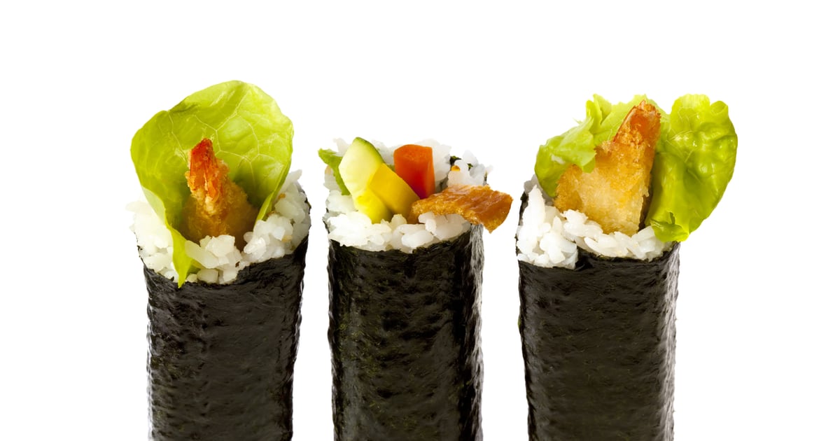 Tempura Prawn Sushi Roll Calories In Sushi Popsugar Fitness