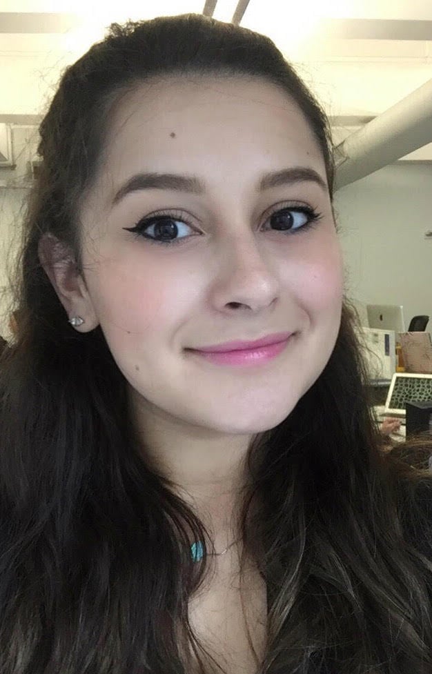 Here's what the balm looks like on the lips.