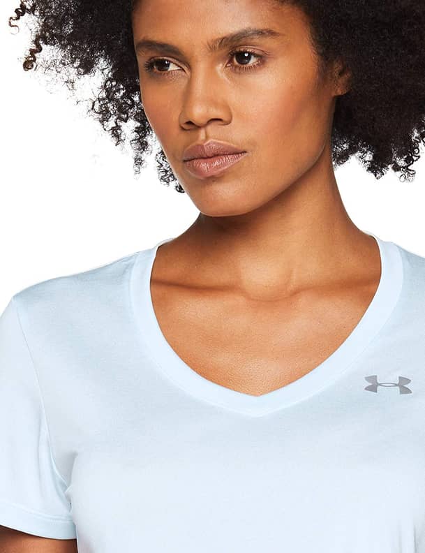 Under Armour Womens Tech Twist V-Neck T-Shirt - Women from   UK