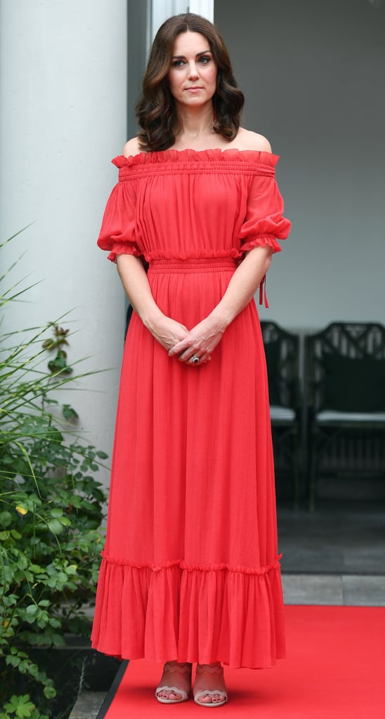 Kate Middleton's Alexander McQueen Dress at the Queen's Birthday Party, July 2017