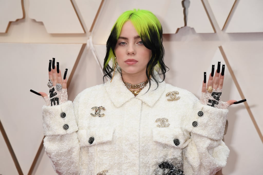 Billie Eilish's White Chanel Tweed Suit at the 2020 Oscars