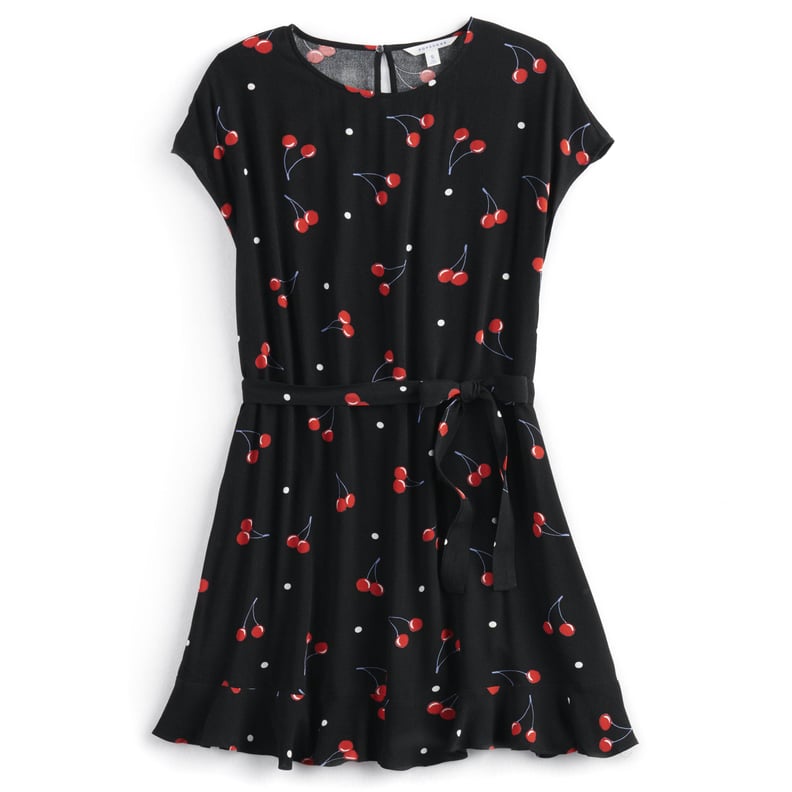 POPSUGAR at Kohl's Collection Cherry-Print Tie-Waist Dress