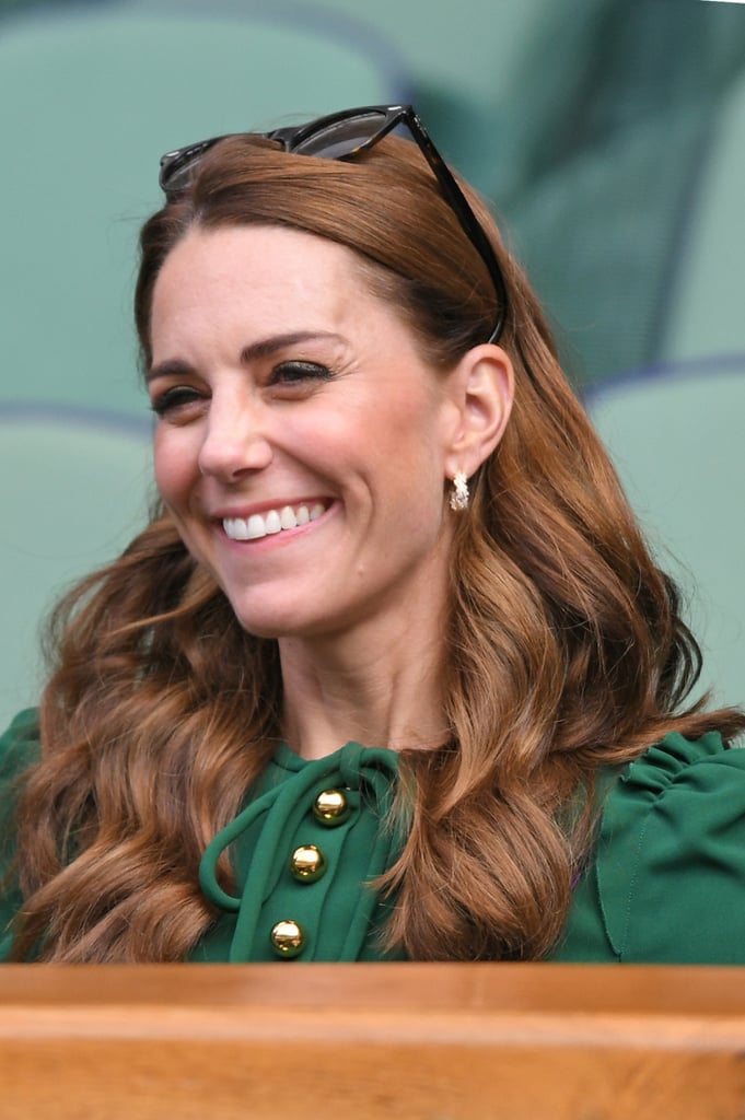 Kate Middleton Green Dress at Wimbledon 2019 | POPSUGAR Fashion Photo 32