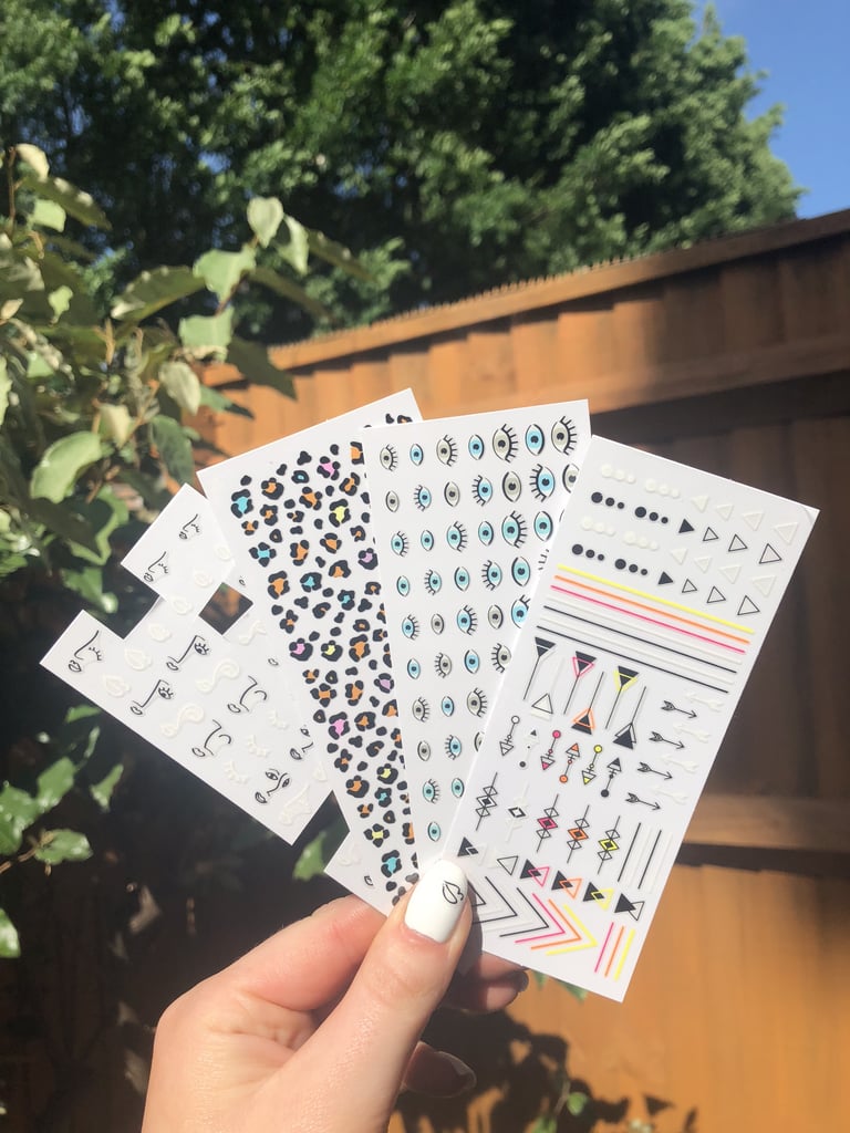 Ciaté Cheat Sheet NailArt Stickers Review POPSUGAR Beauty