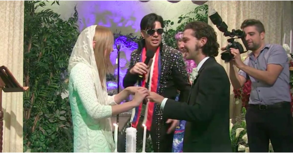 Shia LaBeouf Married Mia Goth in Las Vegas | POPSUGAR Celebrity