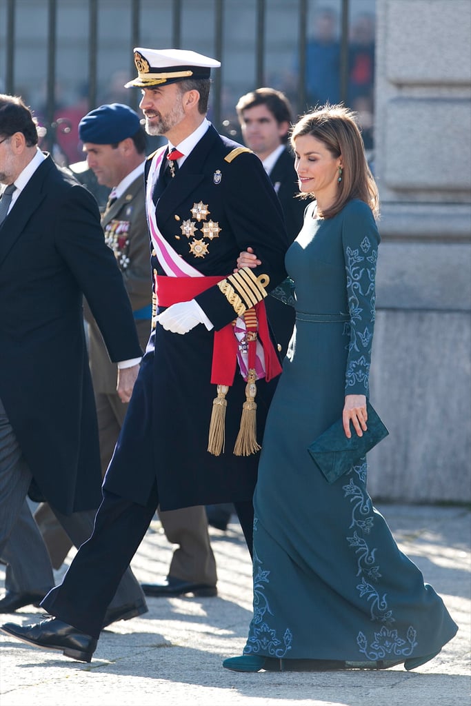 When She Wore a Full-Length Gown to Walk Around Outside