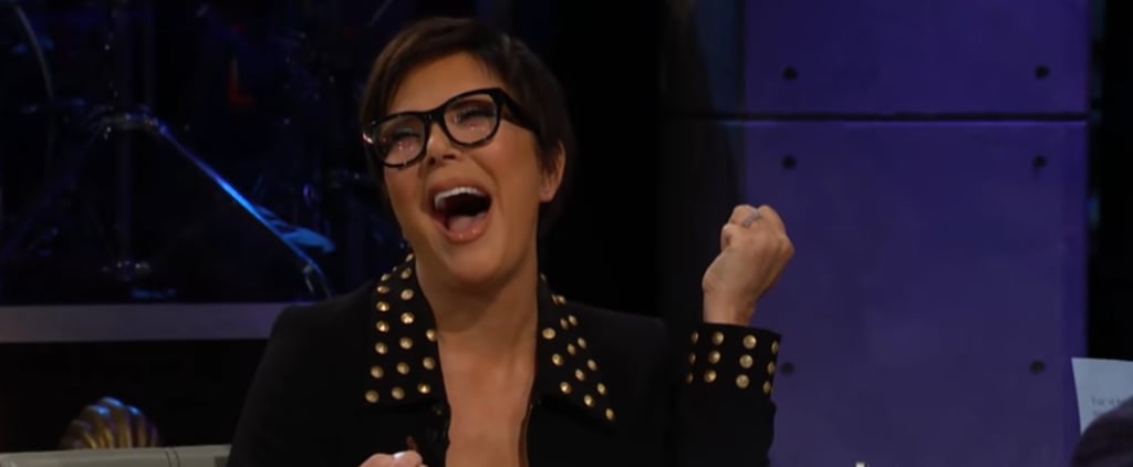 Kris Jenner Playing Spill Your Guts With James Corden