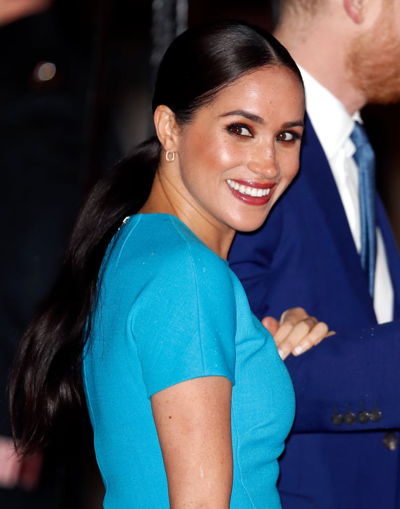 Meghan Markle Wearing Bronze Eye Shadow 2020