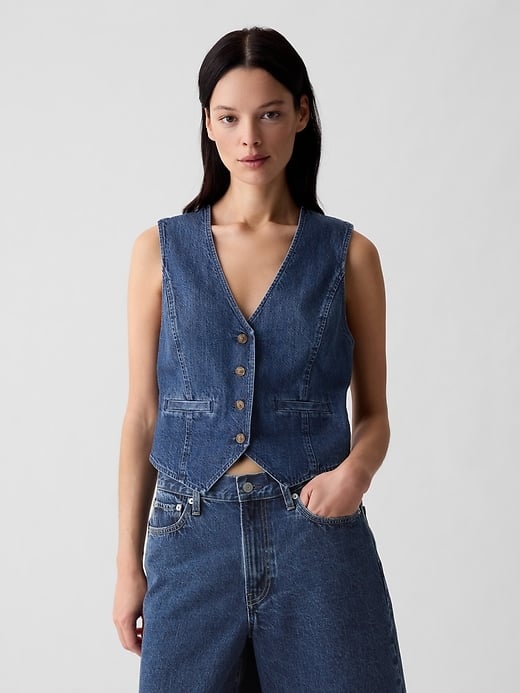 Best Denim Vest on Sale at Gap