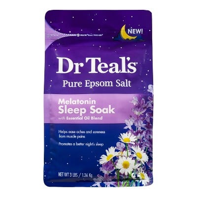 Dr Teal's Melatonin Sleep Epsom Bath Soaks