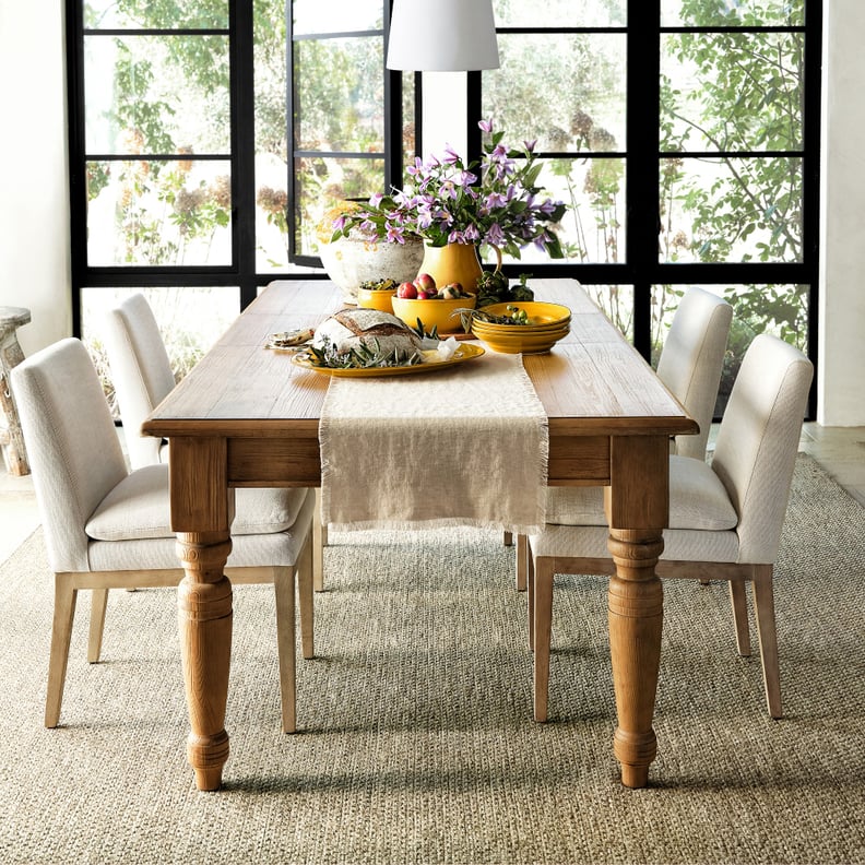 A Traditional Farmhouse Dining Table