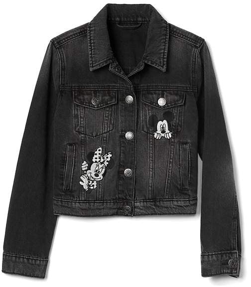 GapKids Disney Mickey and Minnie Mouse Denim Jacket