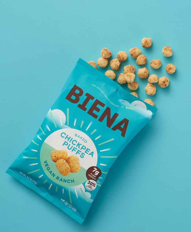 Biena Baked Chickpea Puffs in Vegan Ranch Biena Chickpea Cheese Puffs