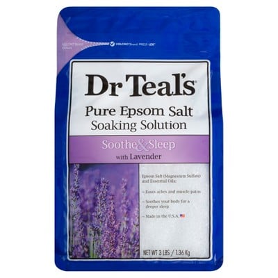 Dr. Teal's Pure Epsom Salt Soothe & Sleep Lavender Soaking Solution