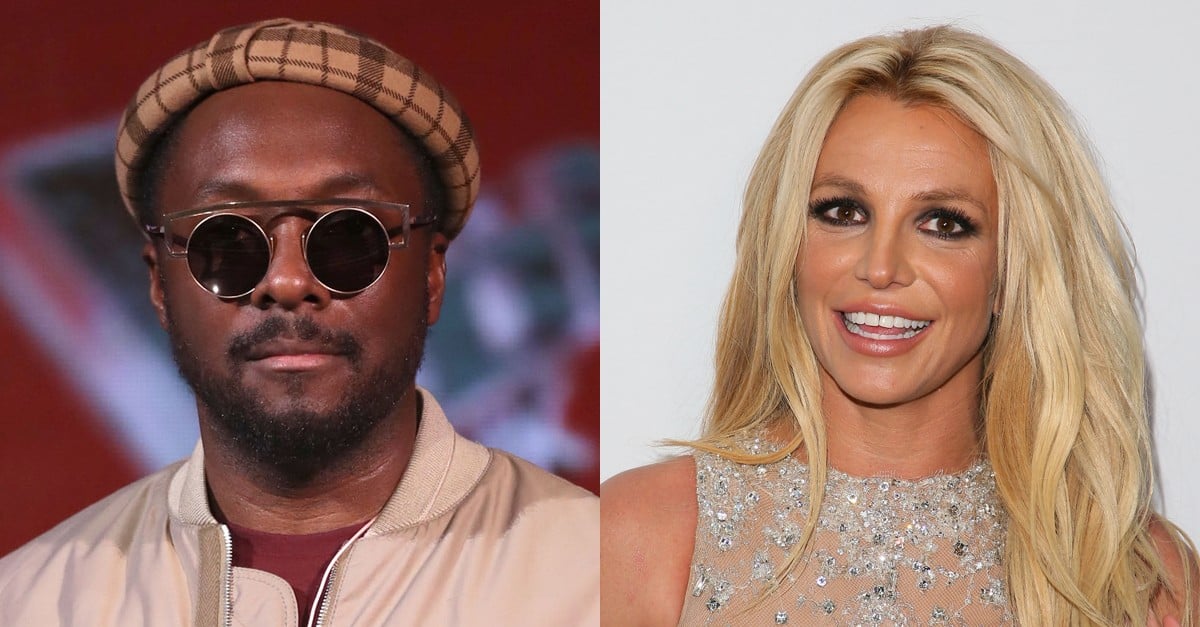 Will.i.am and Britney Spears 