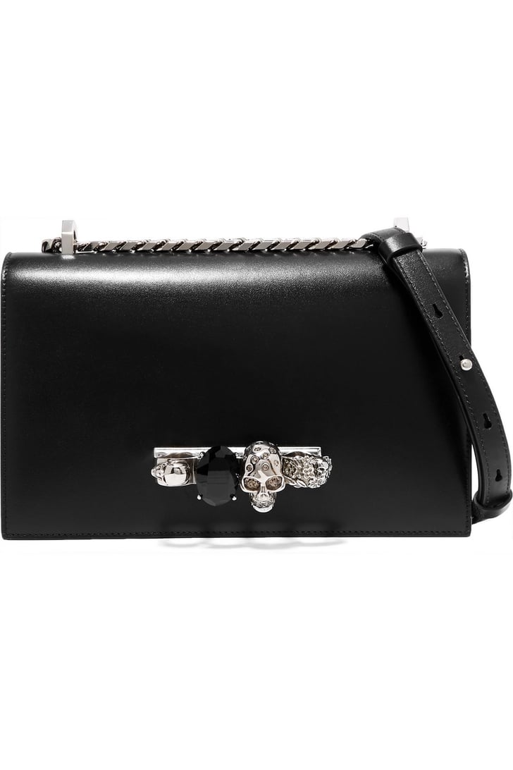 Amal's Exact Bag | Amal Clooney's Black Alexander McQueen Bag ...