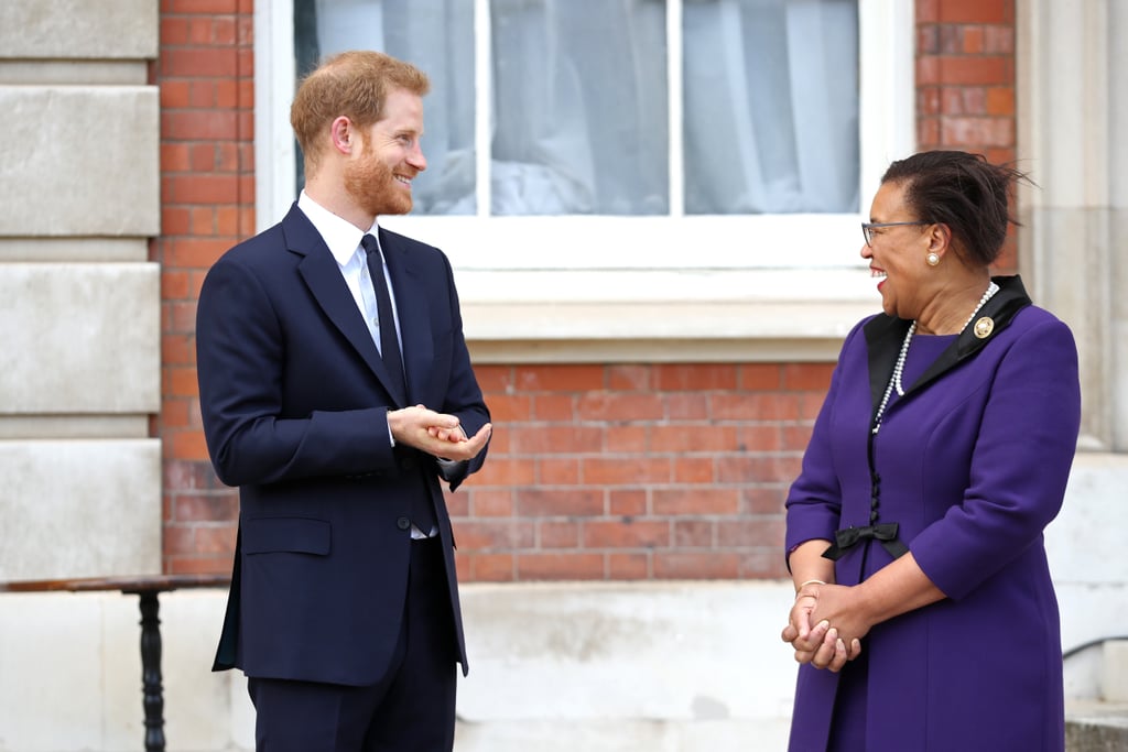 Prince Harry at Commonwealth Garden Party June 2019