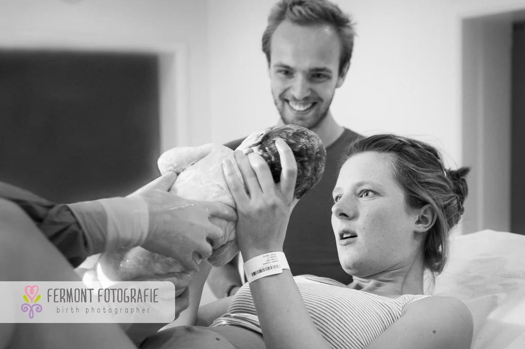 Birth Photos of Moms Meeting Their Newborns