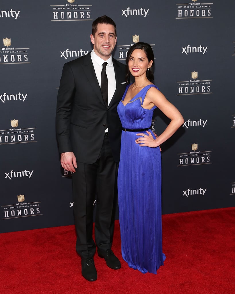Aaron Rodgers and Olivia Munn