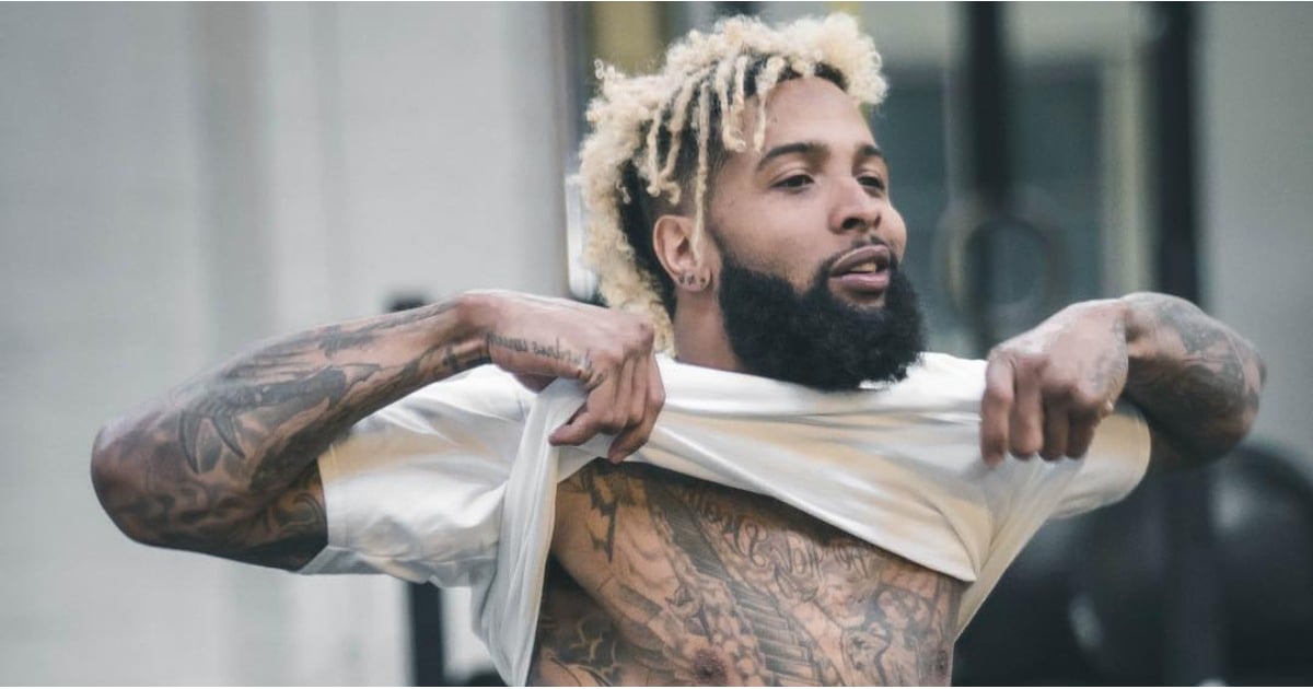 Odell Beckham Jr Finished His Leg Piece With A Tattoo Of Allen Iverson  Stepping Over Tyronn Lue  Barstool Sports