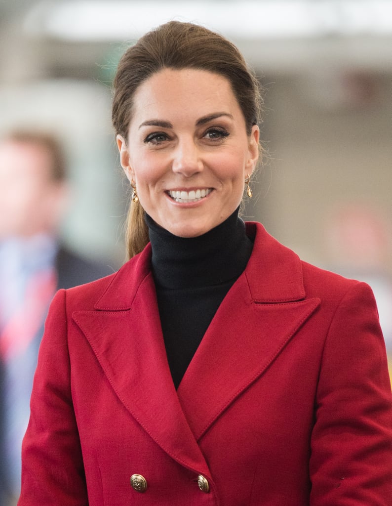 Kate Middleton Red Jacket May 2019