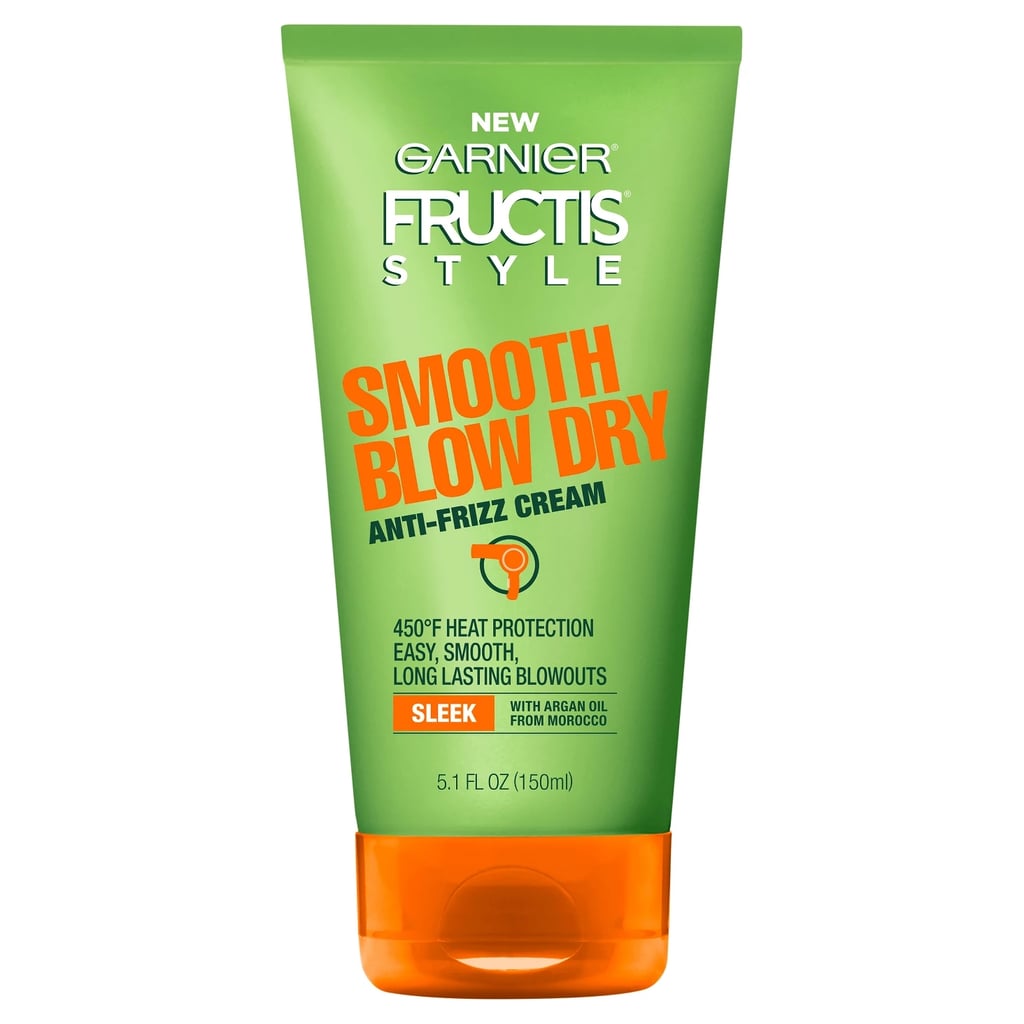 Garnier Fructis Style Smooth Blow Dry Sleek Anti Frizz Cream Drugstore Beauty Products Critics