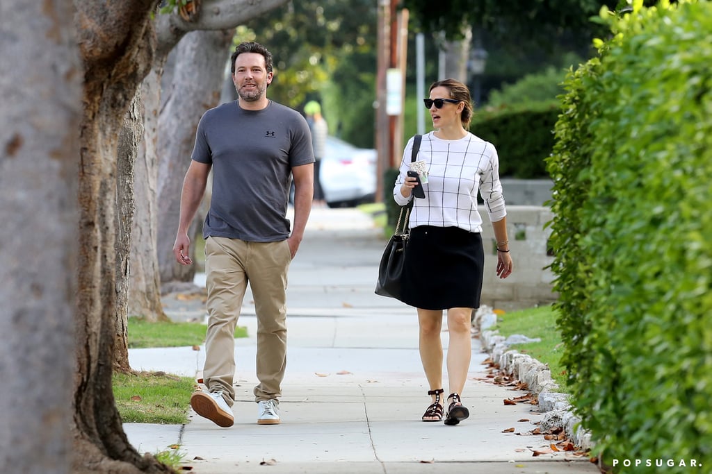 Ben Affleck and Jennifer Garner Walking in LA Sept. 2016