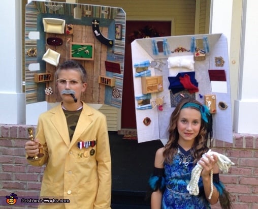 Colonel Mustard and Miss Peacock