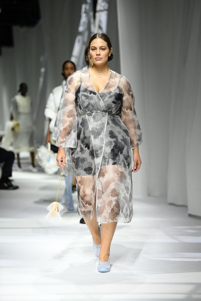 Ashley Graham Returns to Fendi Runway After Maternity Leave