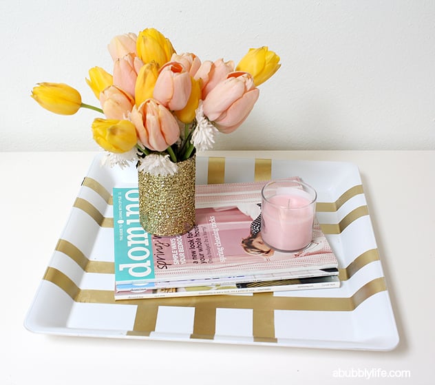 Gold Glam Tray