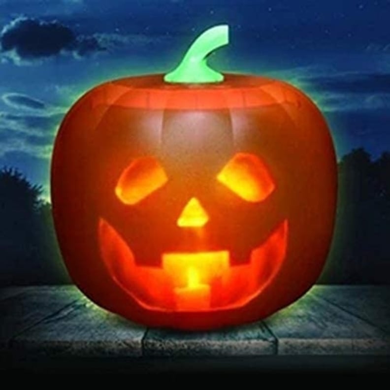 Halloween Flash Talking Animated LED Pumpkin