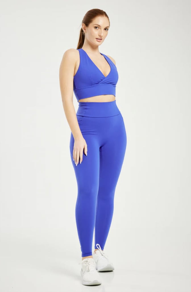 Booty by Brabants Super Stretch Pocket Leggings, Ocean ($32, originally $80)
After seeing Taylor Swift rock a pair of Booty by Brabants leggings in her her "I Can Do It With a Broken Heart" music video, we knew we had to try the brand for ourselves. Unsurprisingly, the quality did not disappoint. The material is stretchy but will still stay in place while you work out. The flattering stitching and sculpting design also earned these a spot on our list of best butt-lifting leggings.
Editor Quote: "While I personally wear my Booty by Brabants leggings for runs, I wholeheartedly believe they're great for every type of workout. Whether it be high intensity, low intensity, lifting weights, or training for the Eras Tour, these leggings will support you through it all." — Haley Lyndes, shopping staff writer