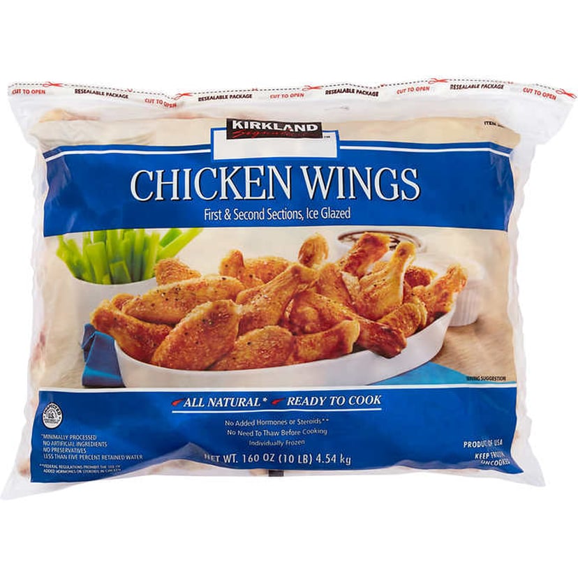 Individually Frozen Party Wings