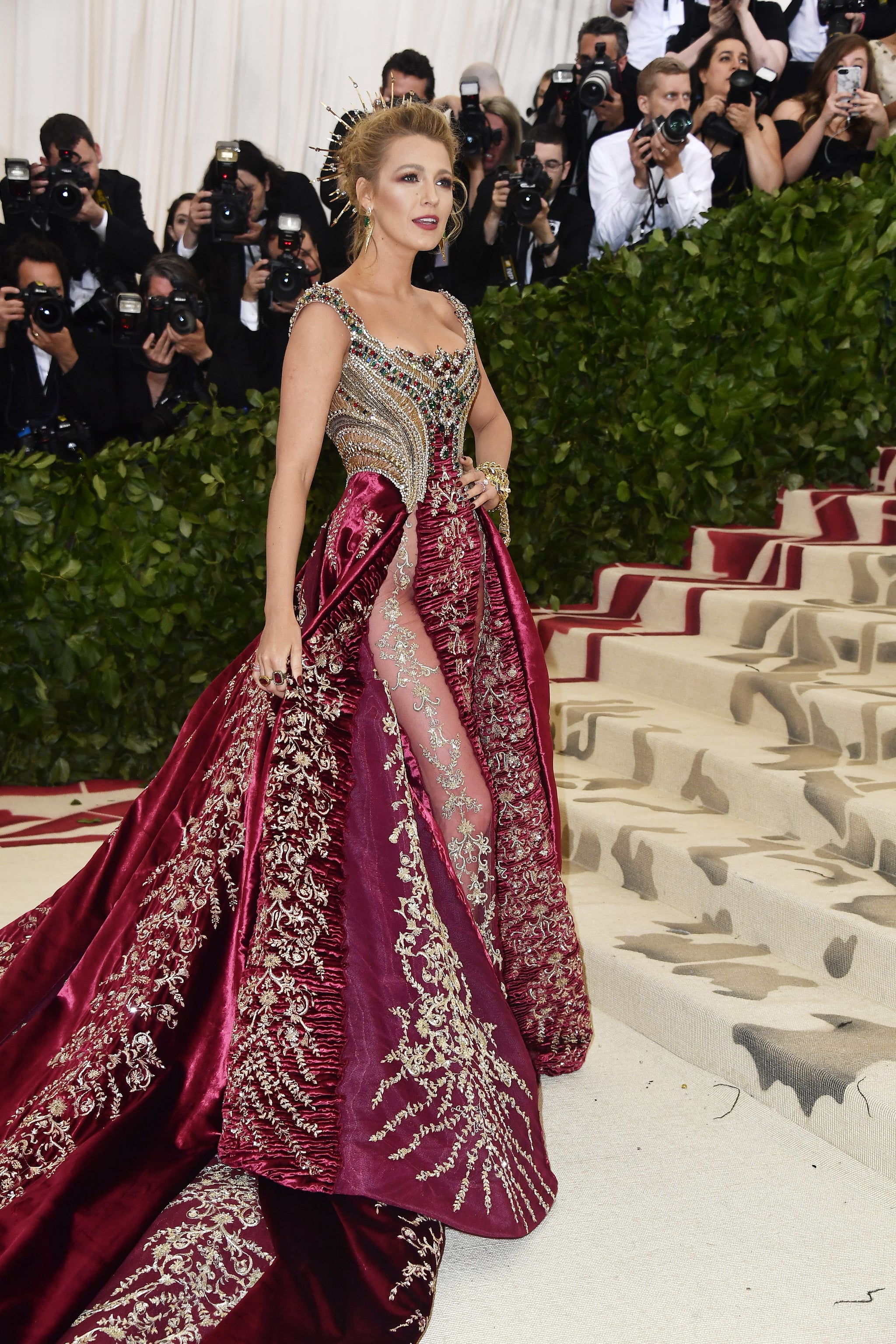 Blake lively met store gala dress 2018