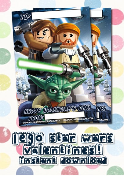 Lego Star Wars Valentines
