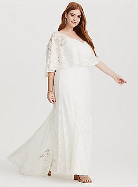 Torrid White Gown