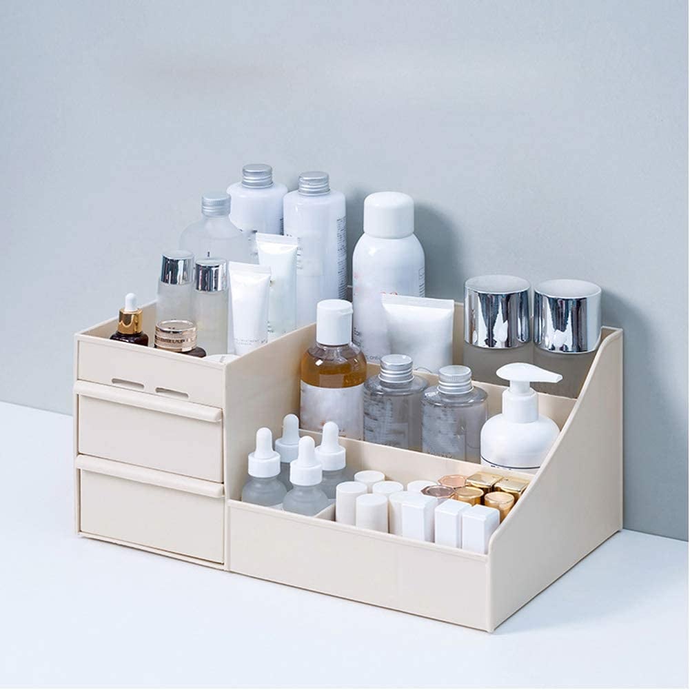 Best Cosmetic Organiser: Skemix Large Cosmetic Storage Box