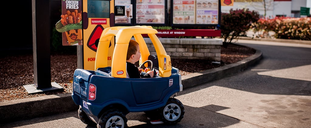 Little Boy's Adventures With Toy Car