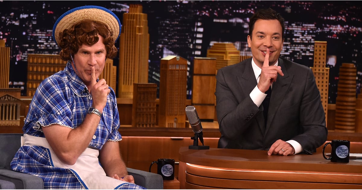 Will Ferrell Dressed as Little Debbie on The Tonight Show ...