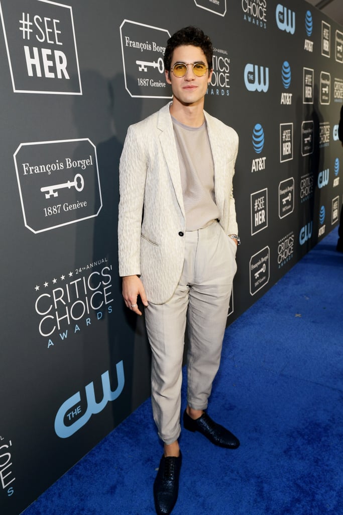 Darren Criss at the 2019 Critics' Choice Awards