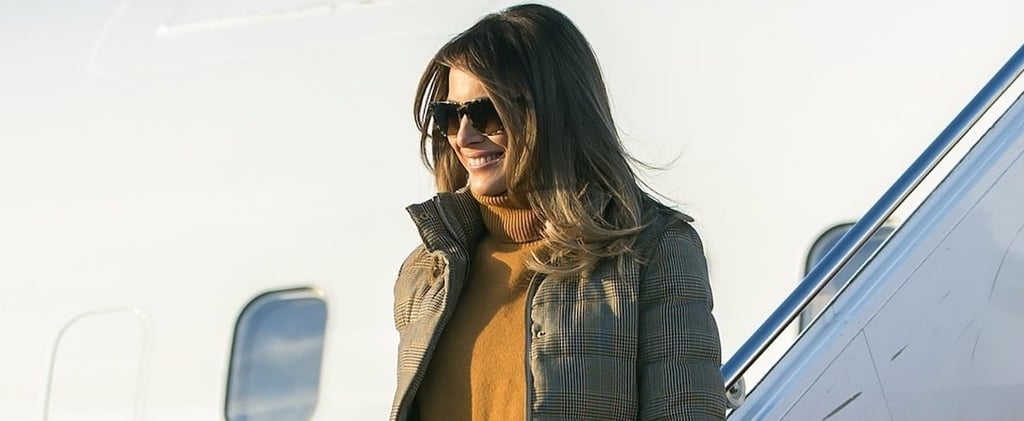 Melania Trump Ralph Lauren Puffer Coat