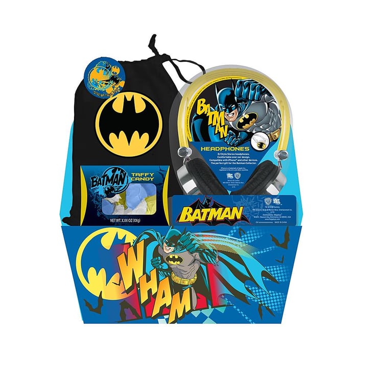Dc Comics Batman Easter Basket With Headphones ($13) | Cheap, Prefilled Easter Baskets ...