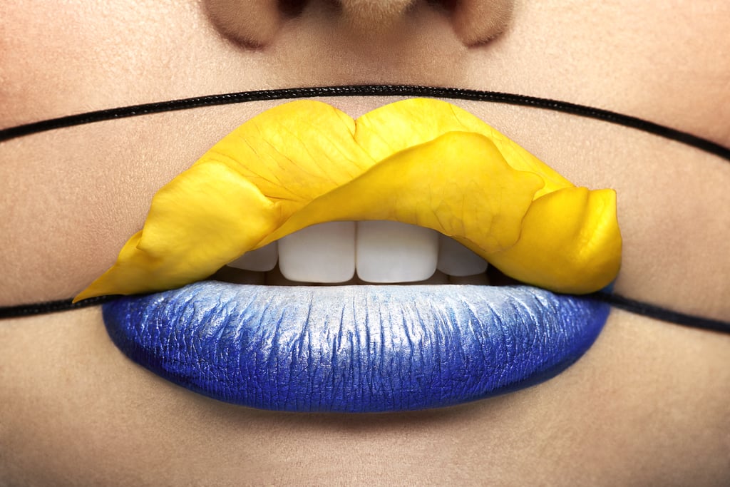 Makeup Face Art Inspired by Fish