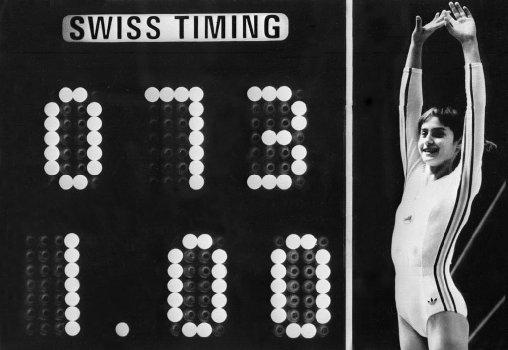 Nadia Comaneci Records the First Perfect 10 in Olympic History