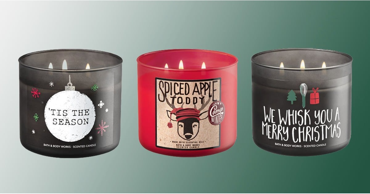 Bath & Body Works Holiday Christmas Candles 2017 POPSUGAR Home