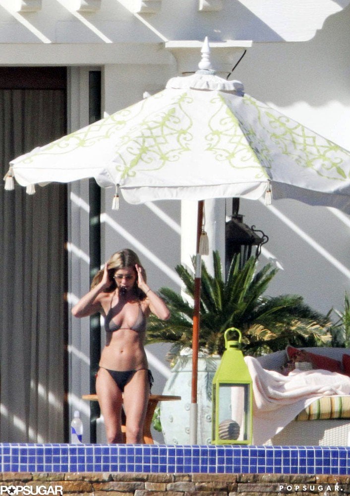 Jennifer celebrated her 41st birthday during a trip to Mexico in February 2010.